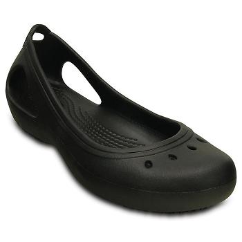 Crocs Kadee Work Cierne - Damske Flats